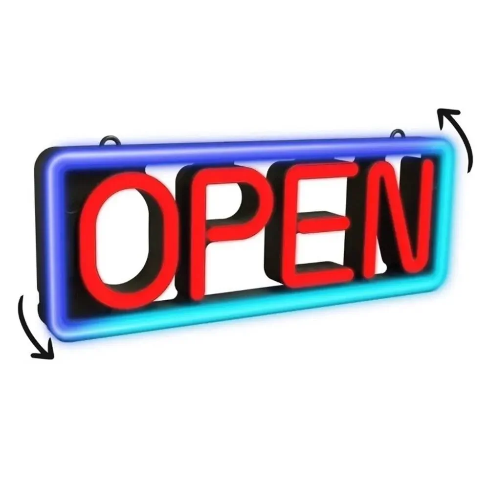 Prolite Multi-Color LED Open Sign With Remote Control - Picture 1 of 5
